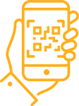 phone in hand icon